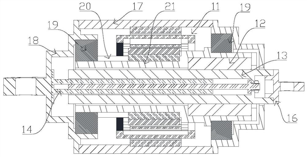 Servo control lead screw transmission device and control method