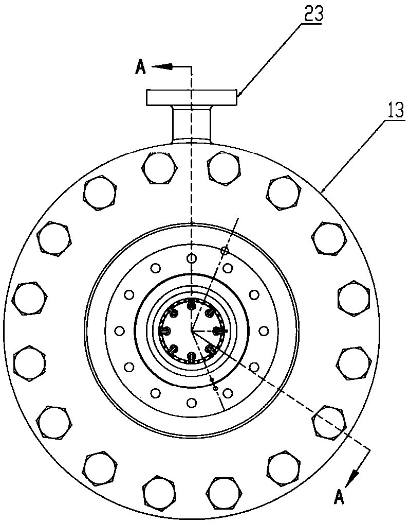 Two-stage cantilever type axial-flow expander