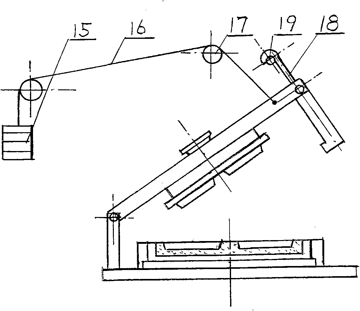 Decorative plasterboard vibration molding equipment