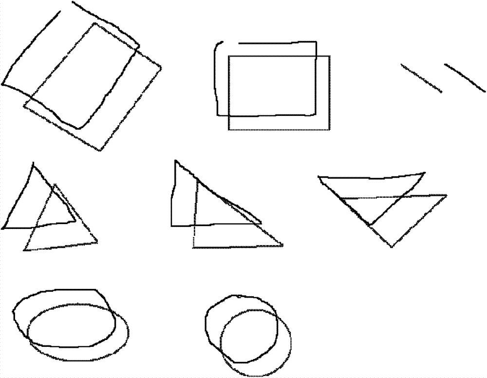 String-kernel-based hand-drawn sketch recognition method