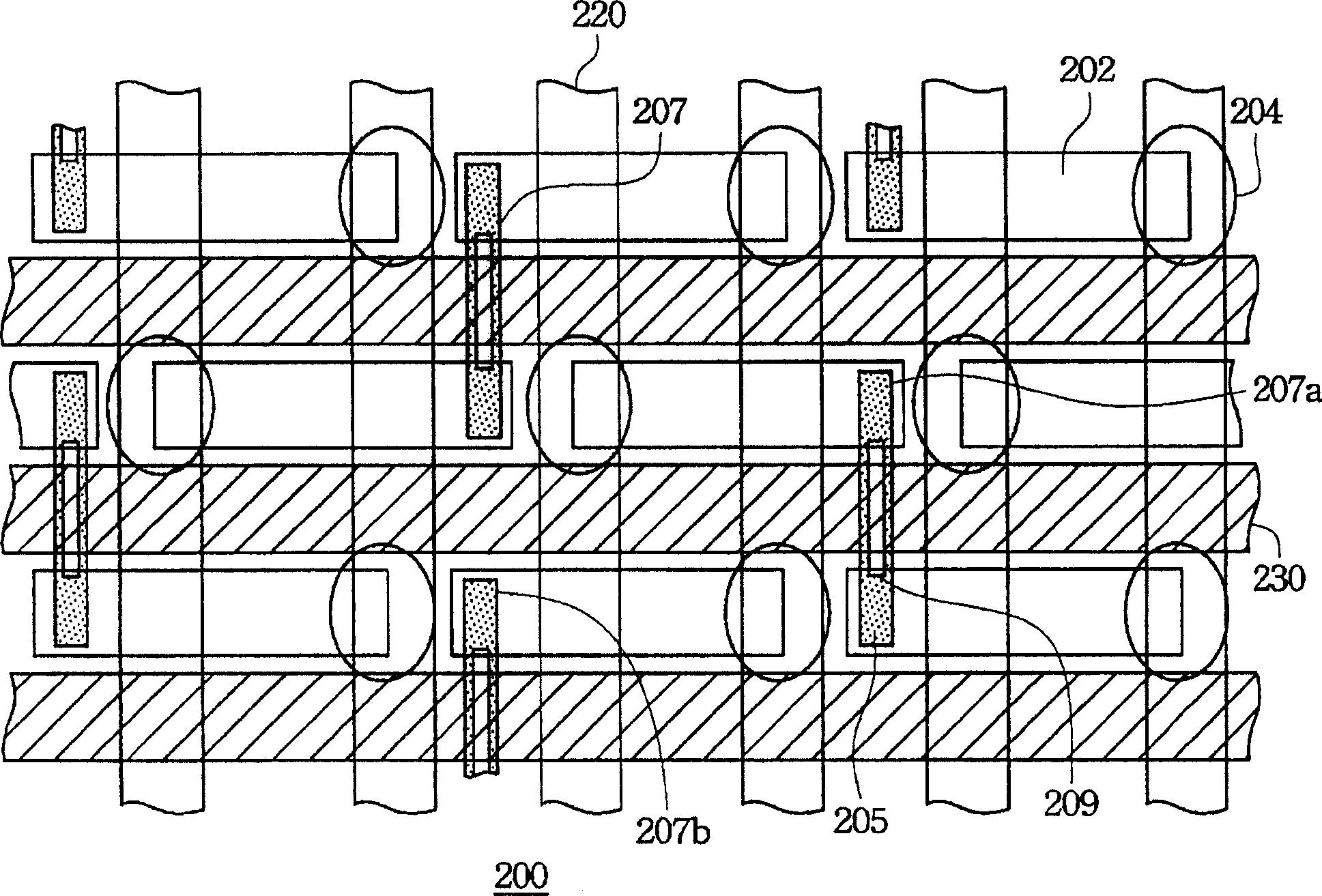 Structure of dynamic RAM