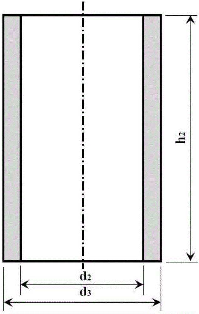 Method and die for preparing long and thin ceramic pipe blank through alternated die pressing