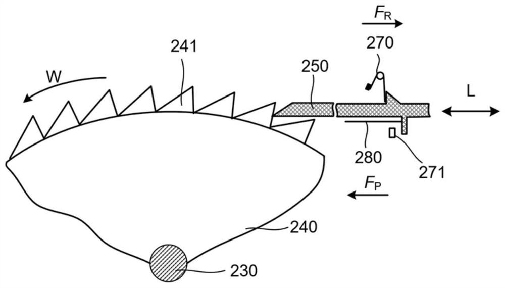 Driving structure of medicine infusion device