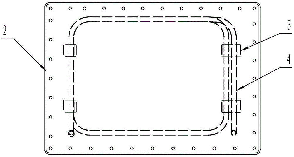 A 10kv oil-immersed transformer water cooling device