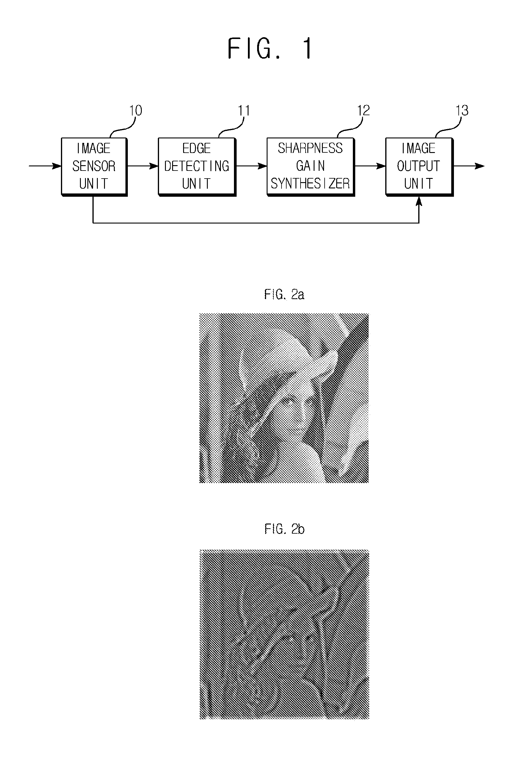 Apparatus for increasing sharpness