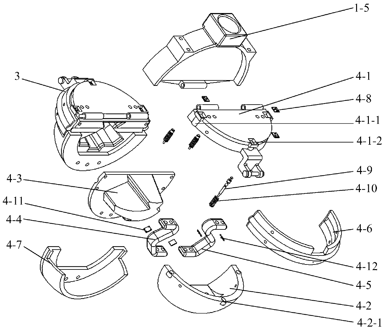 Foot of quadruped robot capable of actively switching form