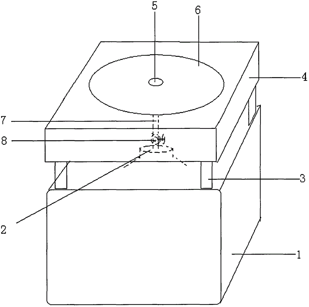 Ink slab capable of recycling ink