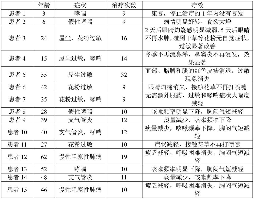 Composition, gas produced by it, gas preparation method and application