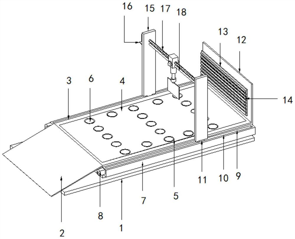 Active obstacle avoidance detection device based on AGV intelligent robot