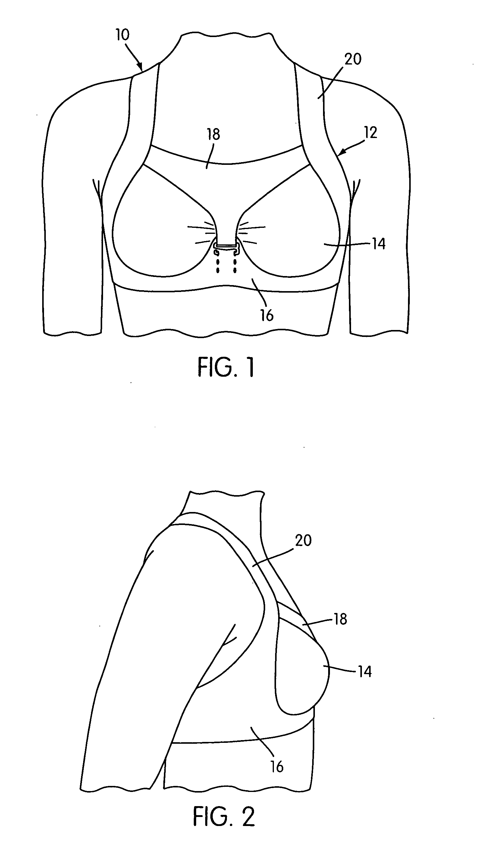 Atheltic bra with adjustable support system