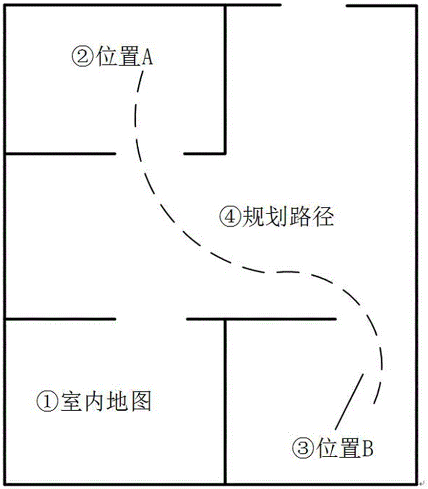 Robot security inspection method based on environment map and robot thereof