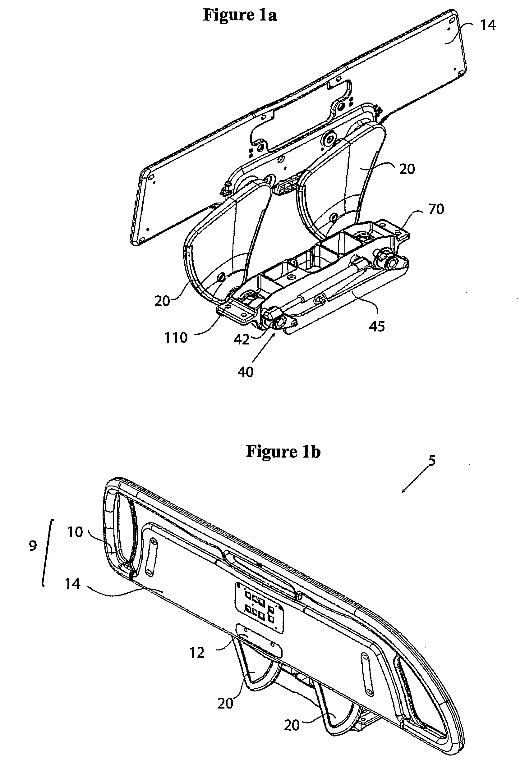 Movable siderail apparatus for use with a patient support apparatus