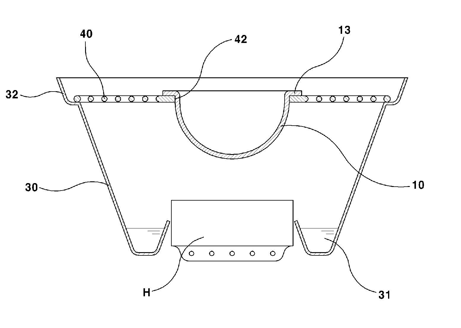 Object For Guiding and Reflecting Heat and Grill-Roaster