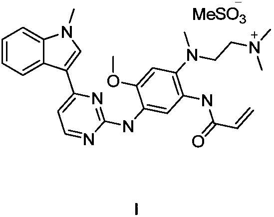 Osimertinib preparation method