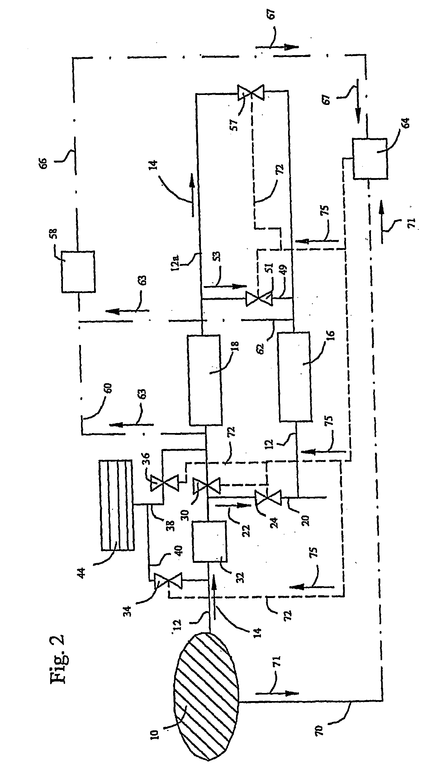 Management of thermal fluctuations in lean NOx adsorber aftertreatment systems