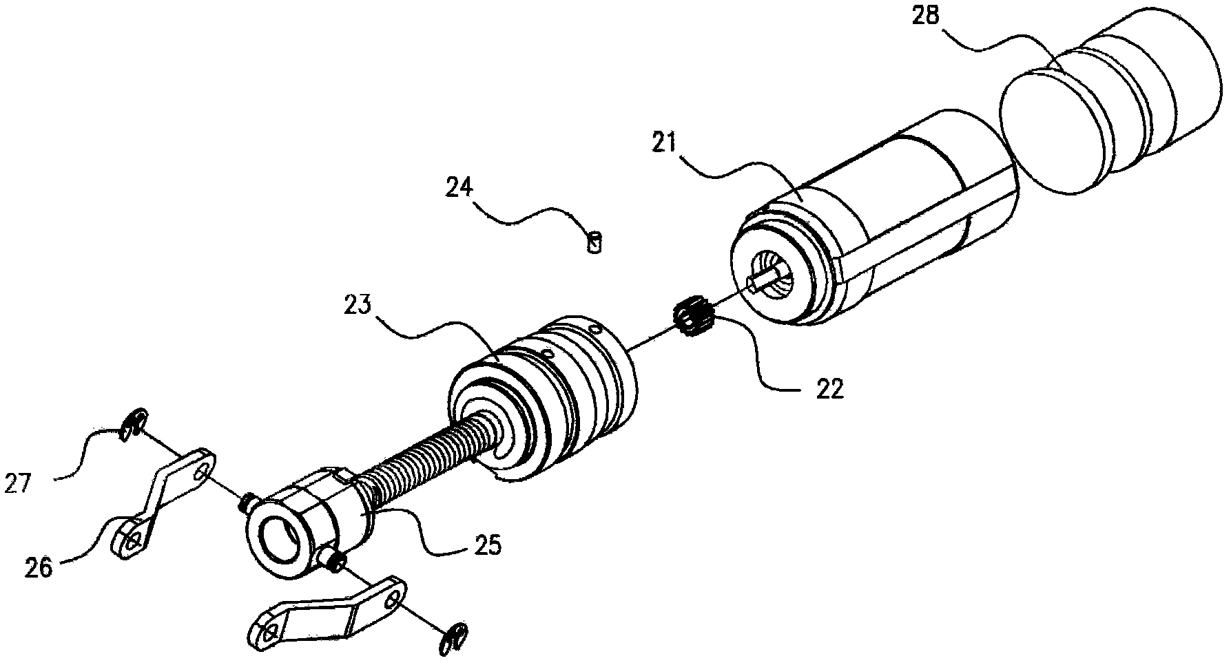 Novel motor-driven garden shears