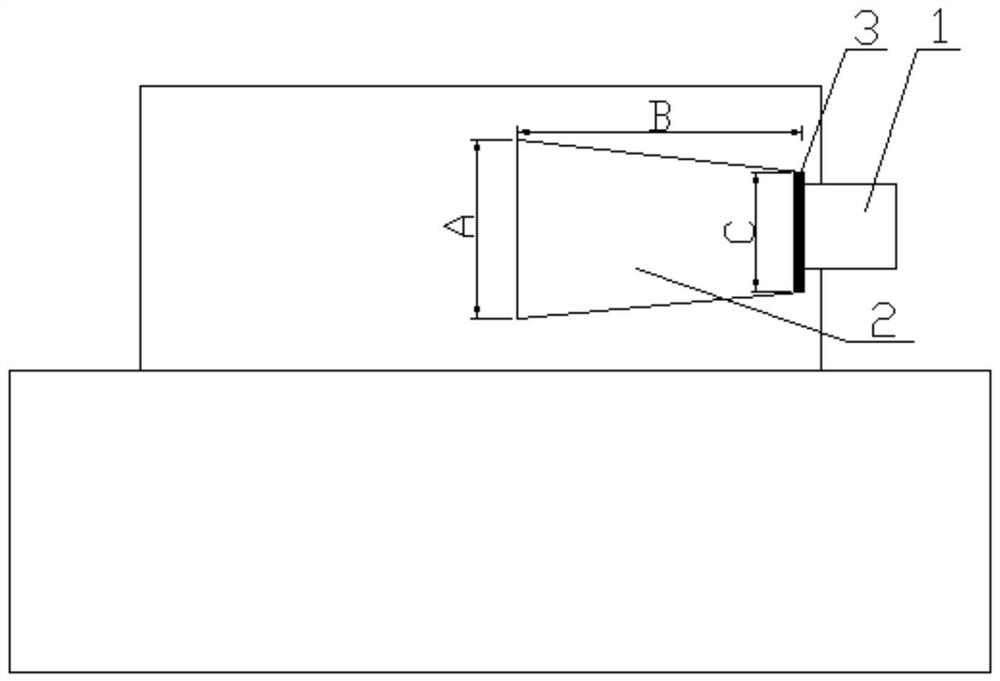 Method for detecting ventilation frequency of independent ventilation cage box