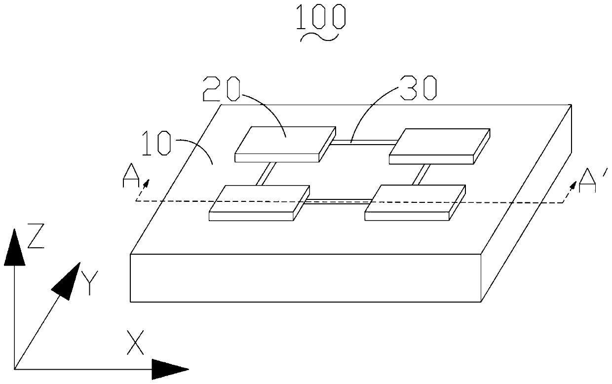 Stretchable display panel and display device