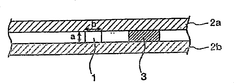 Minitype nonradiative dielectric waveguide path guide mode suppressor