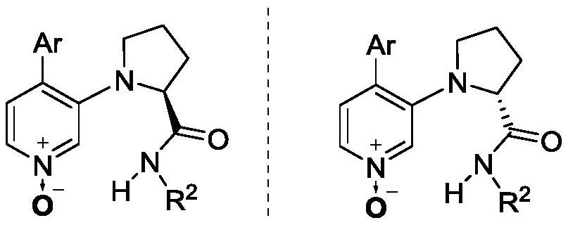 Chiral 3-amino-4-arylpyridine nitrogen-oxygen catalyst and application thereof in tetrazole hemiacetal amine ester reaction