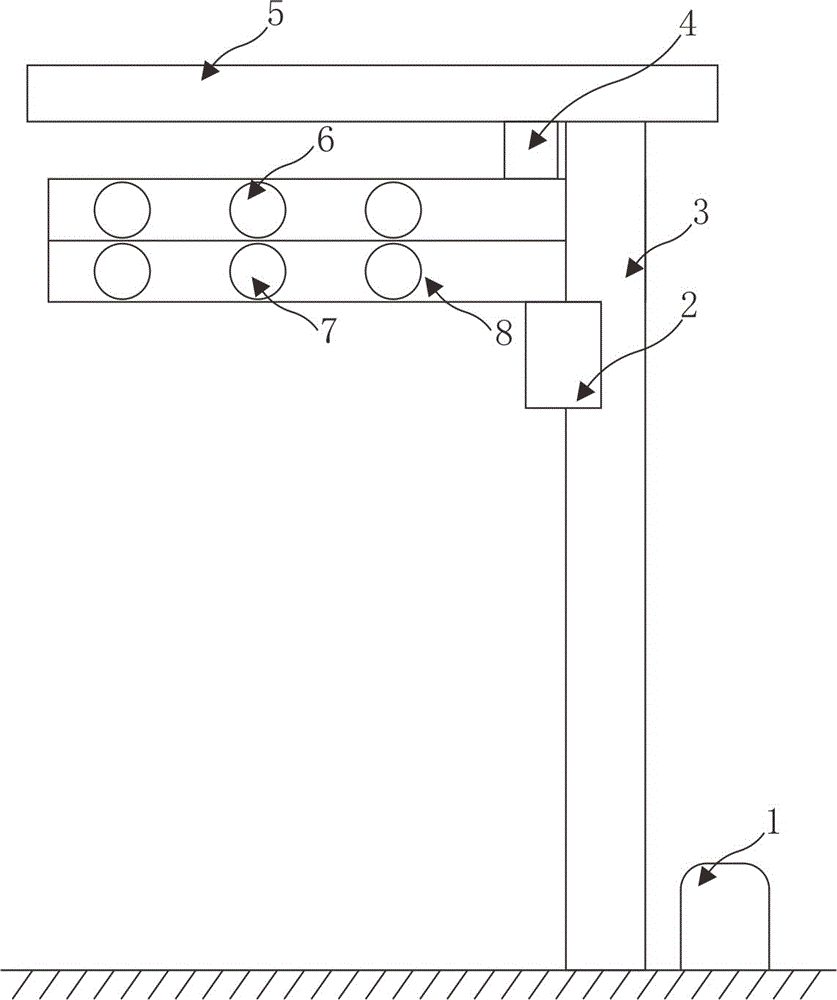 Traffic light realizing environment self-adaption