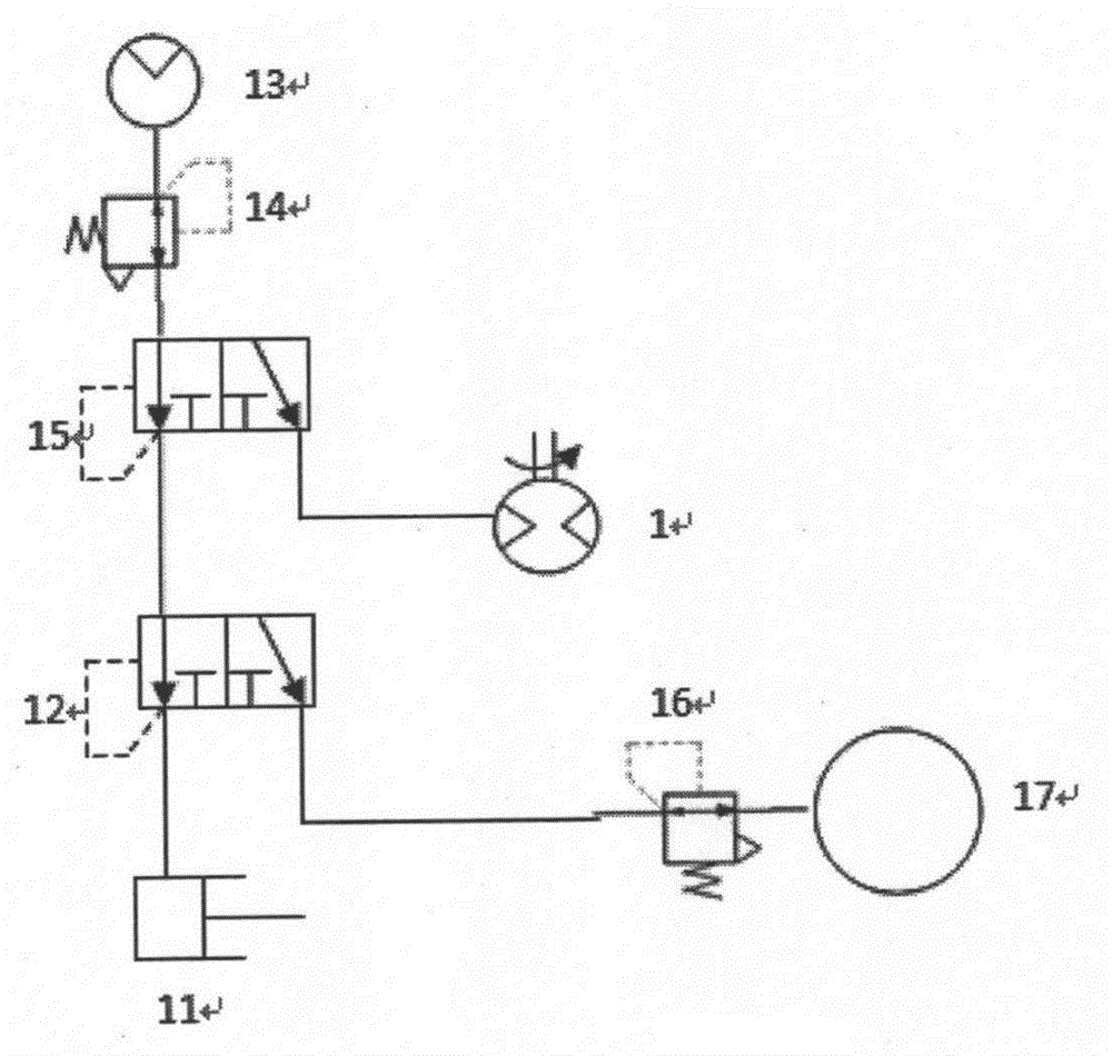 Pneumatic type self-adaptive door opening manipulator