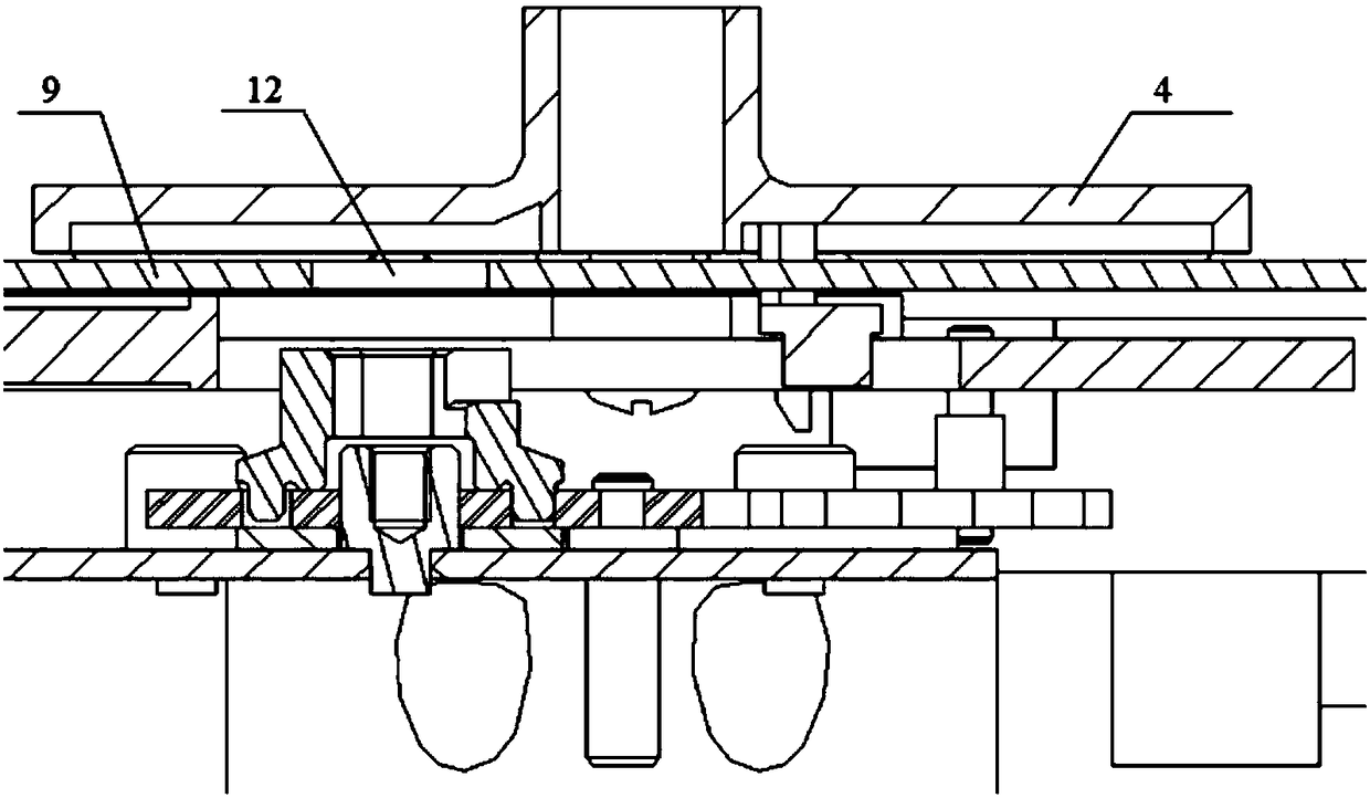 Locking device and transfer switching equipment using same