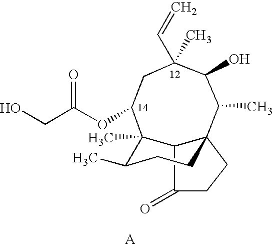 Tuberculosis treatment using pleuromutilin derivatives