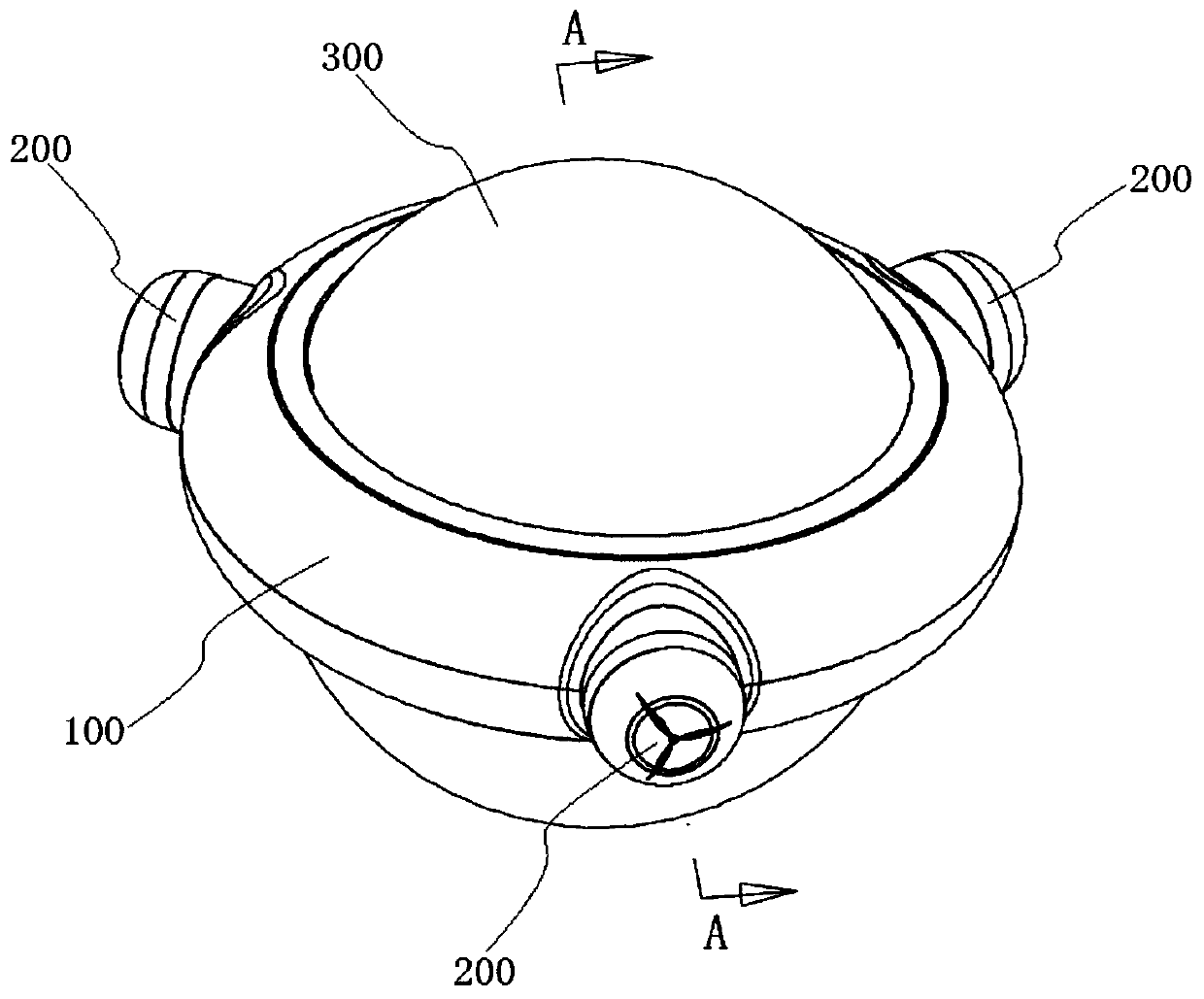 A remote control aircraft without a rotor