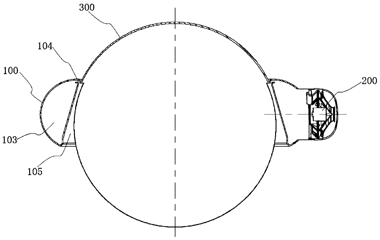 A remote control aircraft without a rotor