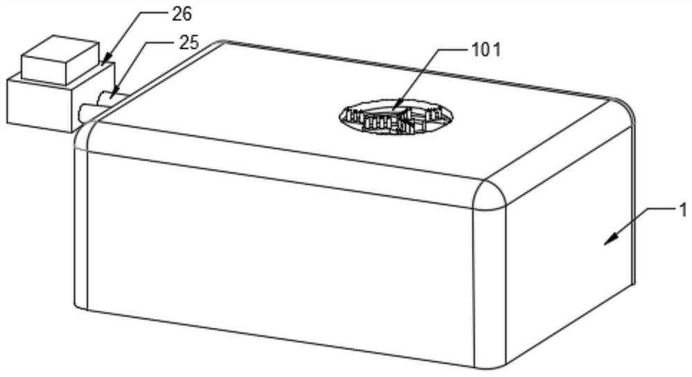 Treatment equipment based on constant-temperature water and dynamic light