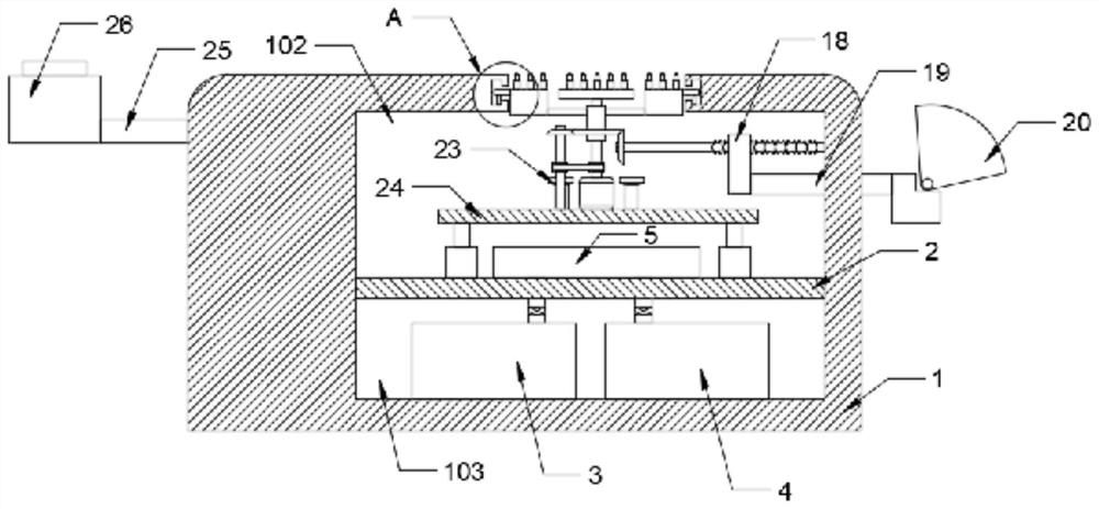 Treatment equipment based on constant-temperature water and dynamic light