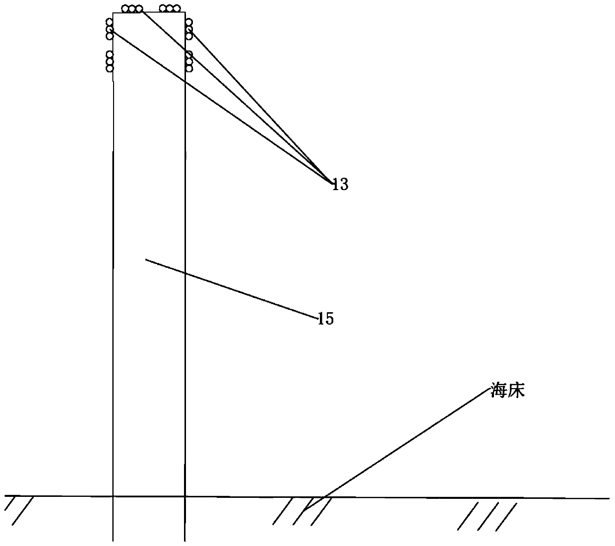 Wave direction self-adaptive multi-water-channel wave focusing type wave energy power generation device