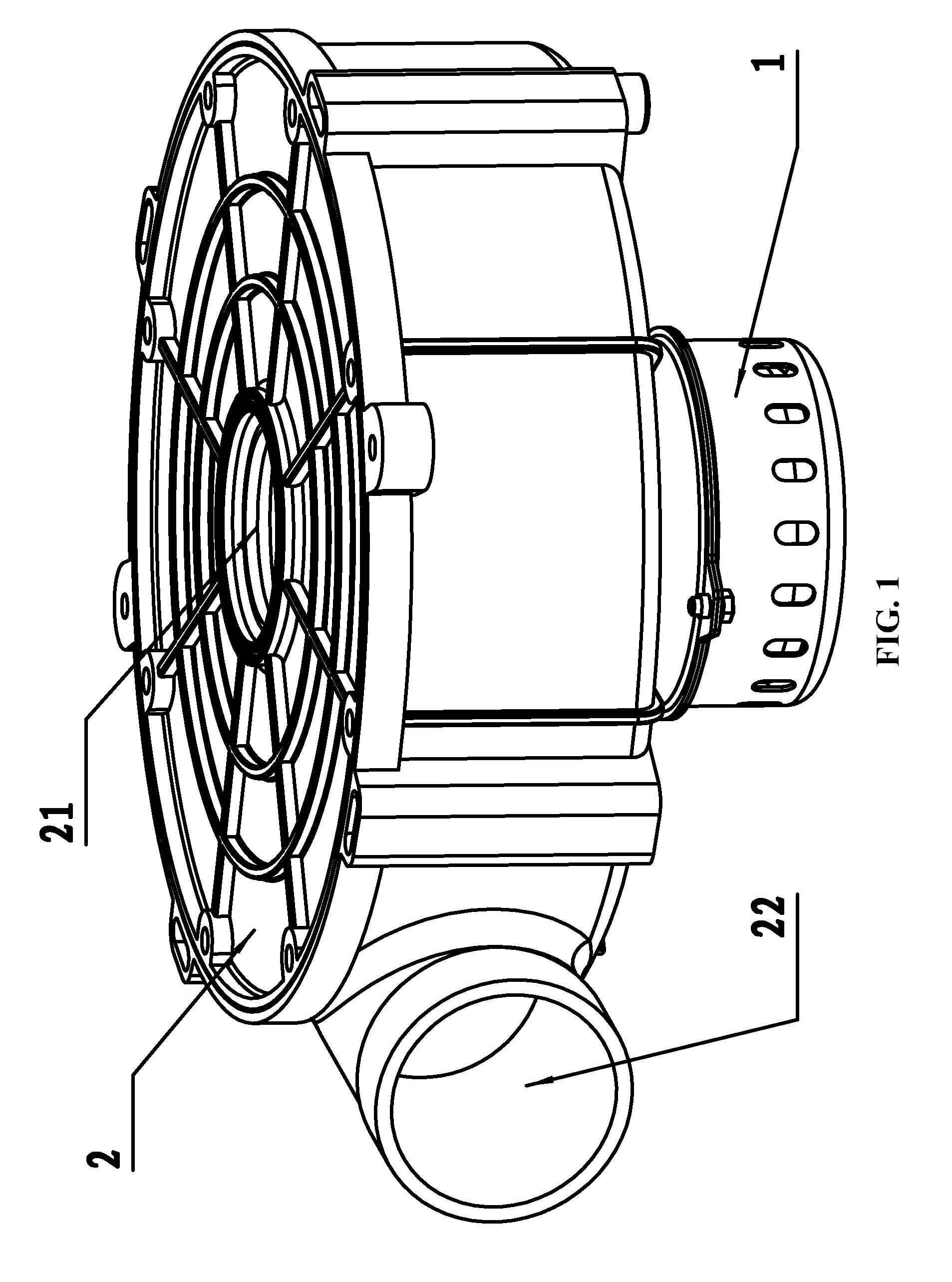 Induced draught fan