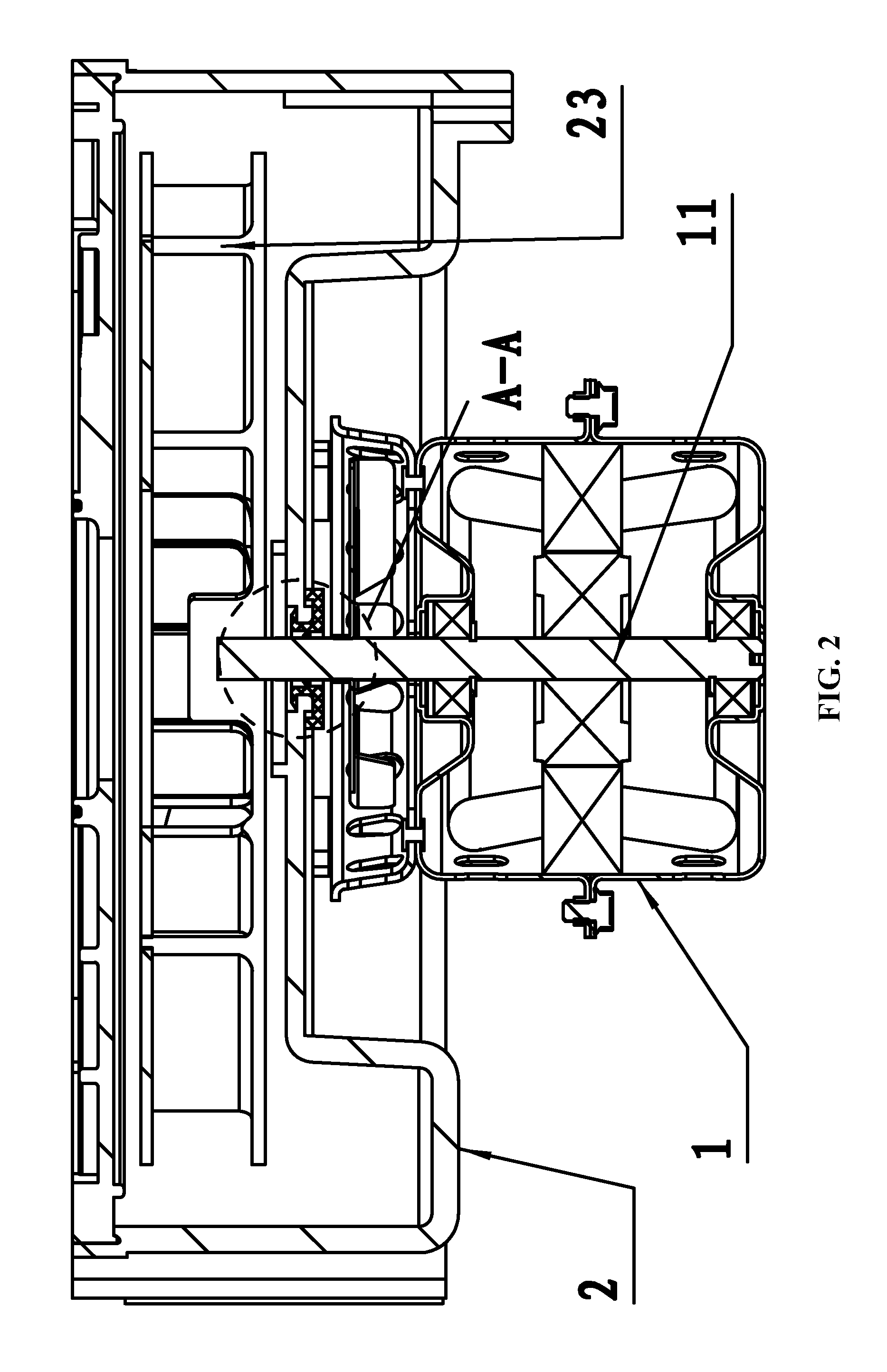 Induced draught fan