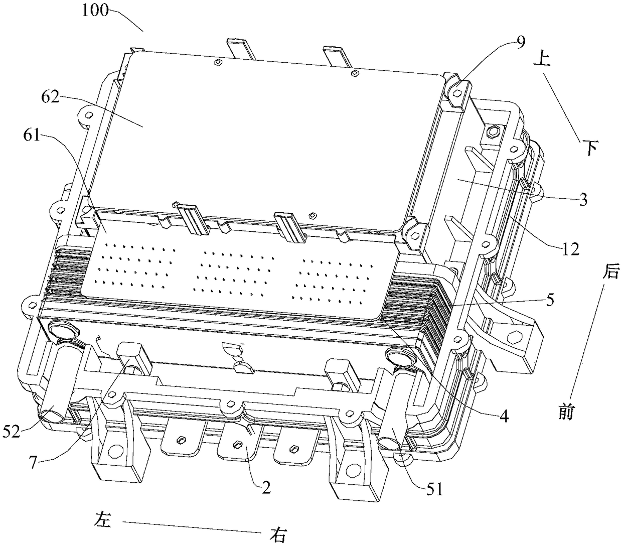 Load controller and electromobile with load controller