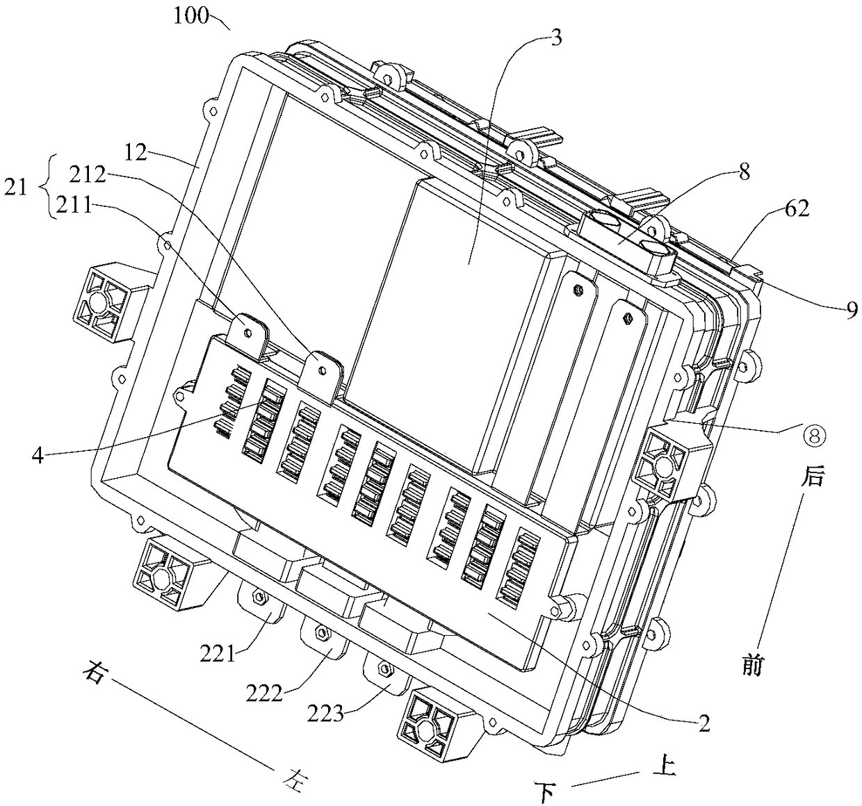 Load controller and electromobile with load controller