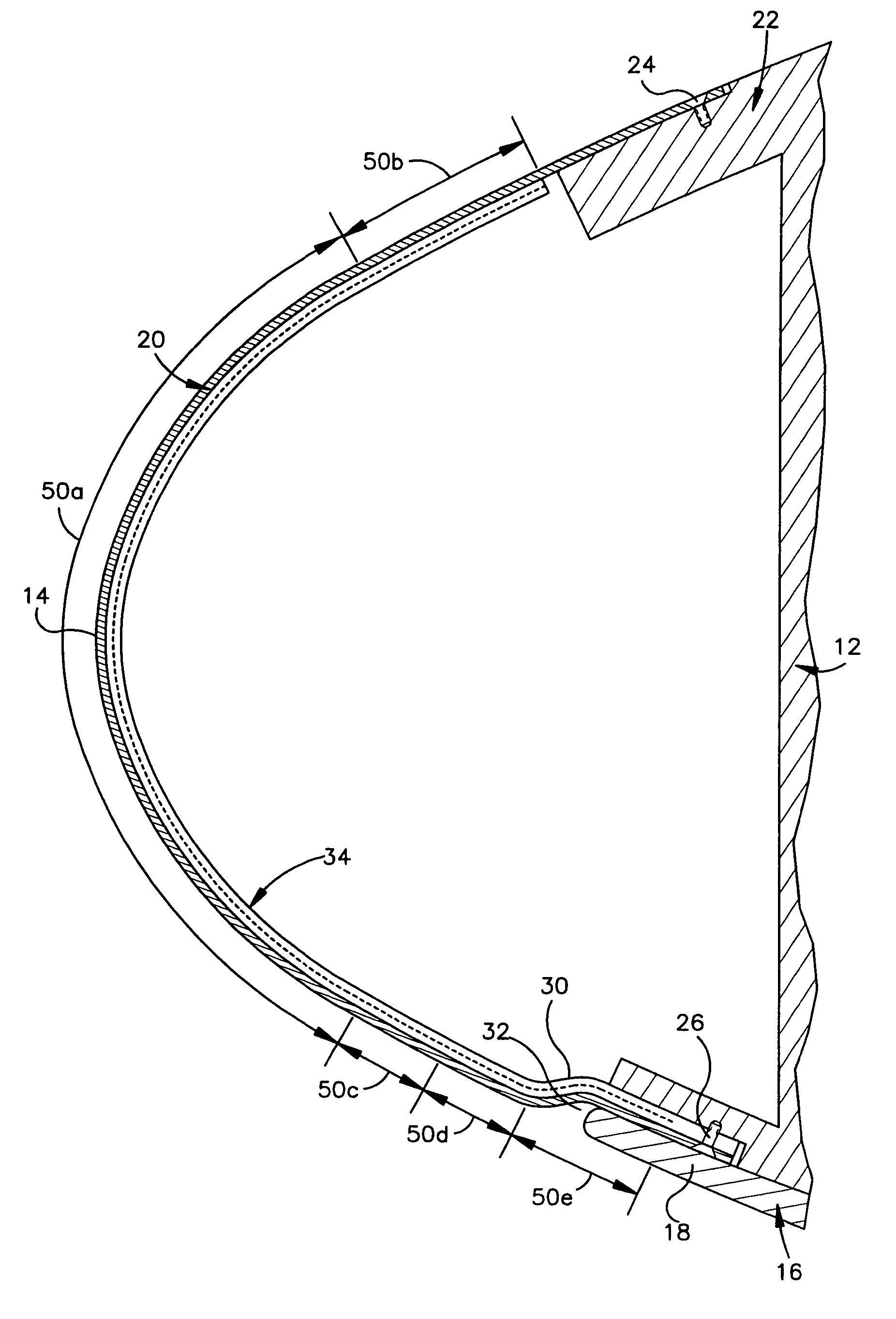 Aircraft wing with electrothermal deicing and/or Anti-icing device