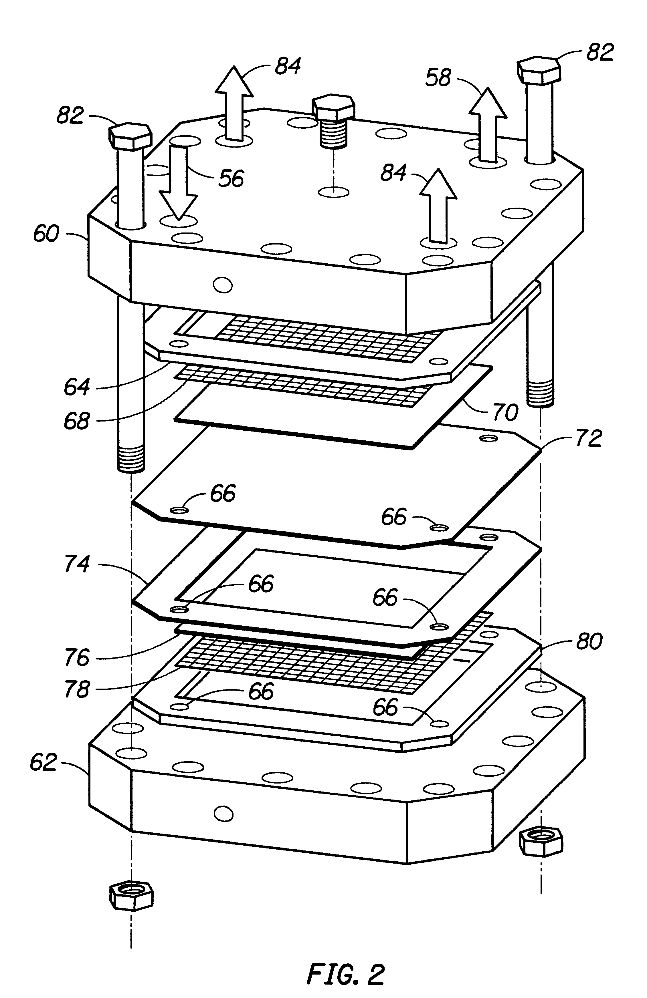 Method and apparatus for warming intake air to an internal combustion engine