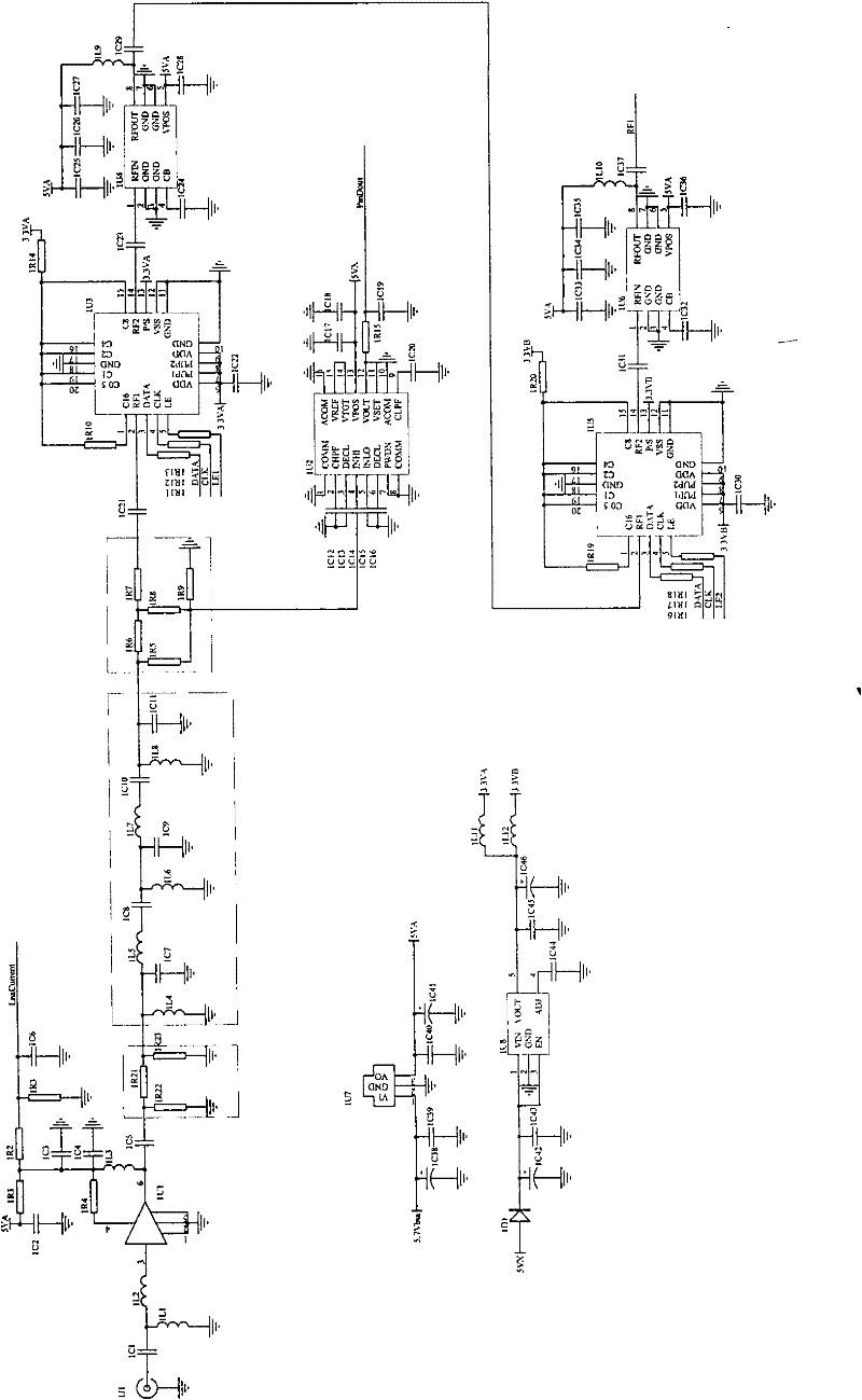 Frequency agility system for co-frequency forwarding of digital television