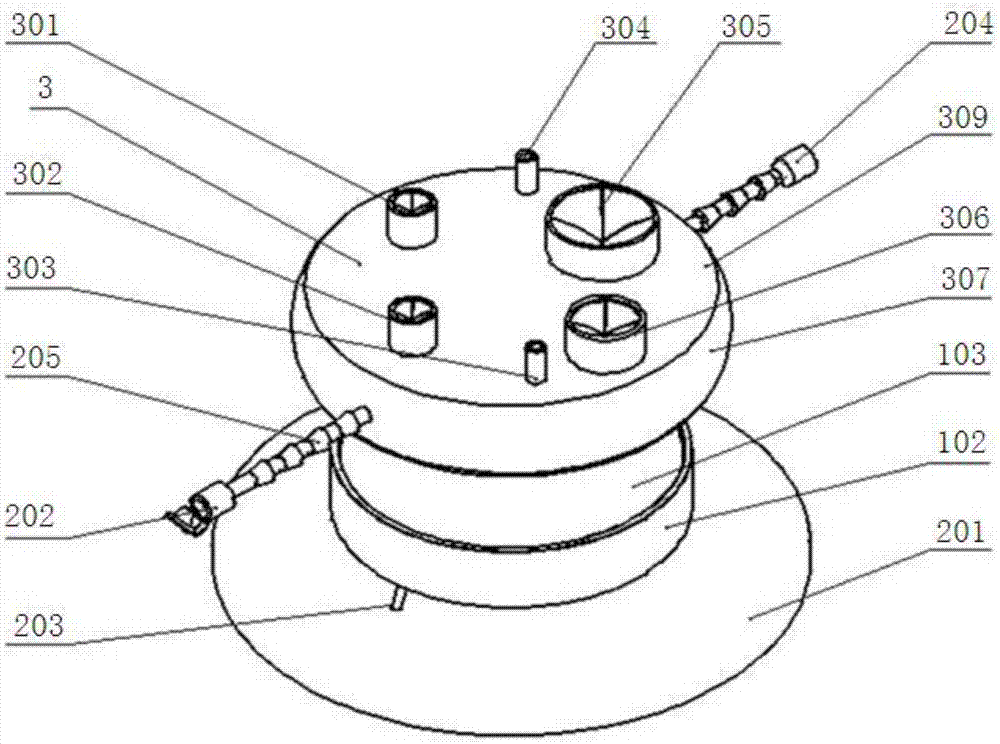 Single-hole transabdominal and stomach wall and stomach cavity passing operation device