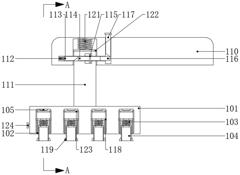 Plastic polymerization instrument with supporting mechanism and use method of plastic polymerization instrument