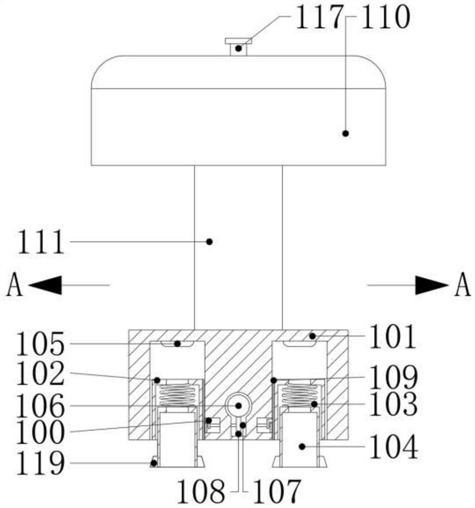 Plastic polymerization instrument with supporting mechanism and use method of plastic polymerization instrument