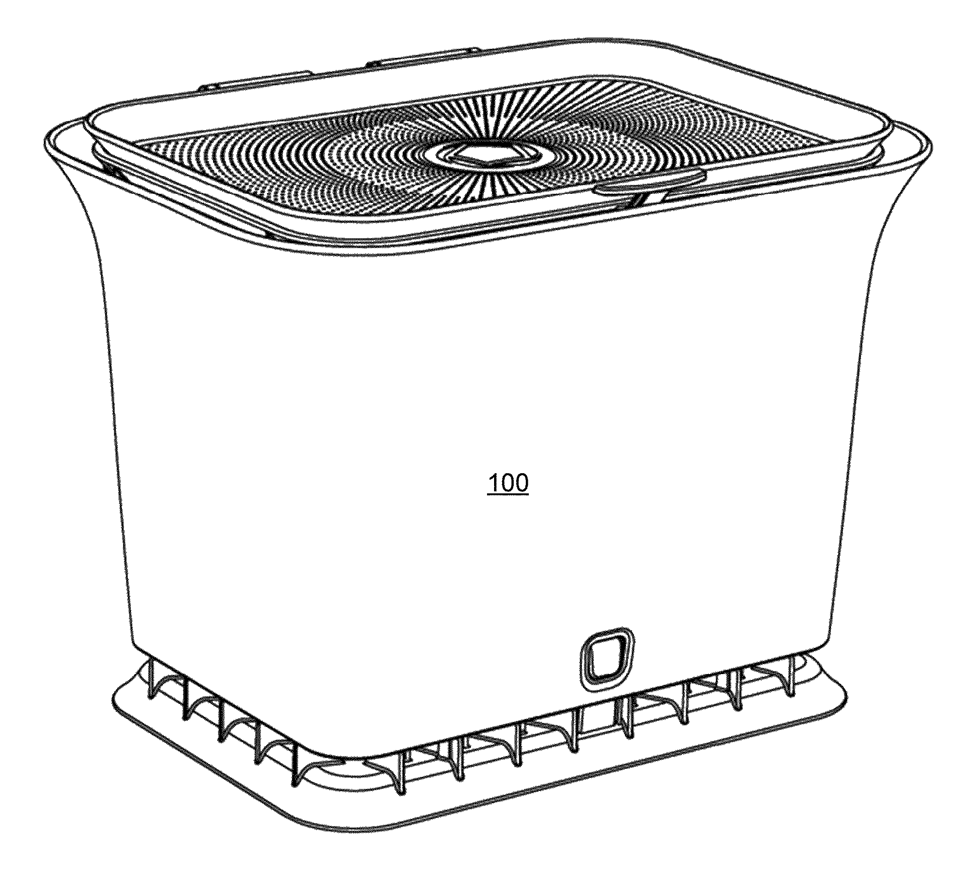 Countertop compost collector