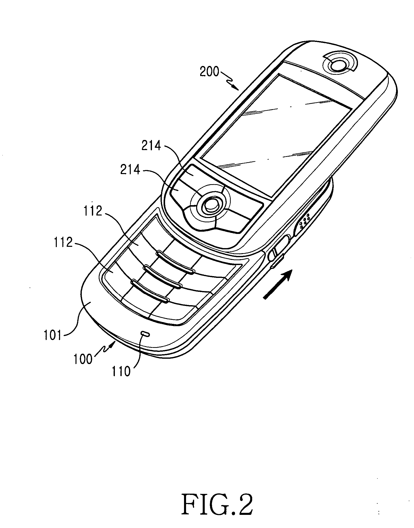 Sliding/swing-type portable apparatus having self-retaining function