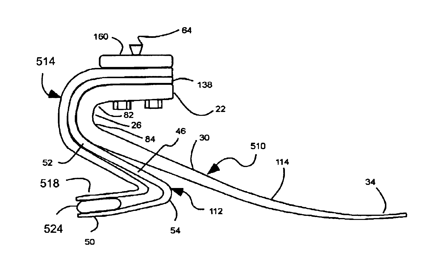 Prosthetic foot with a resilient ankle