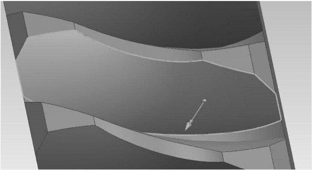 Point contact shape correcting method of Niemain worm gear