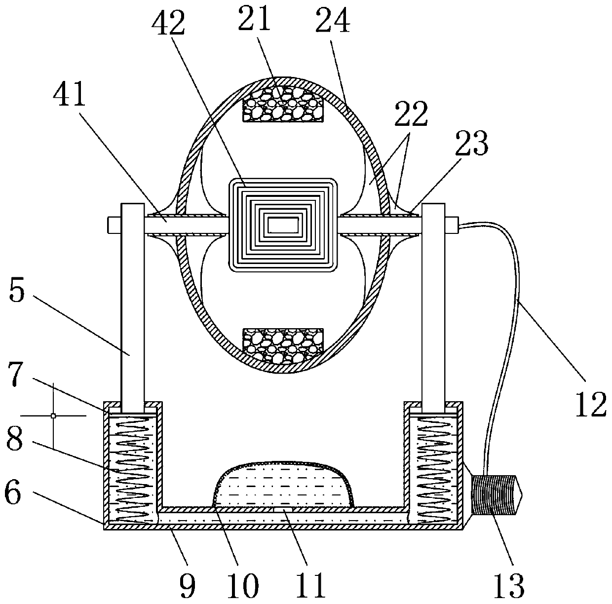 Universal coming-vehicle deceleration device