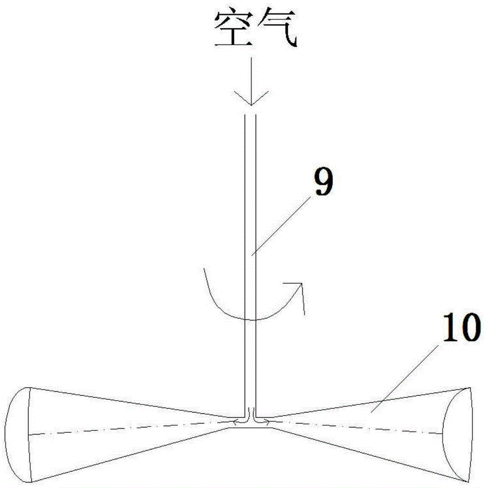 Intermittent mechanical mixing-surface layer oxygenation integrated pilot plant test device