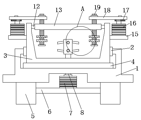 Sand blender with efficient mixing function for core sand